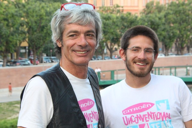 Vittorio Malingri e il figlio Nico Foto Maccione 2
