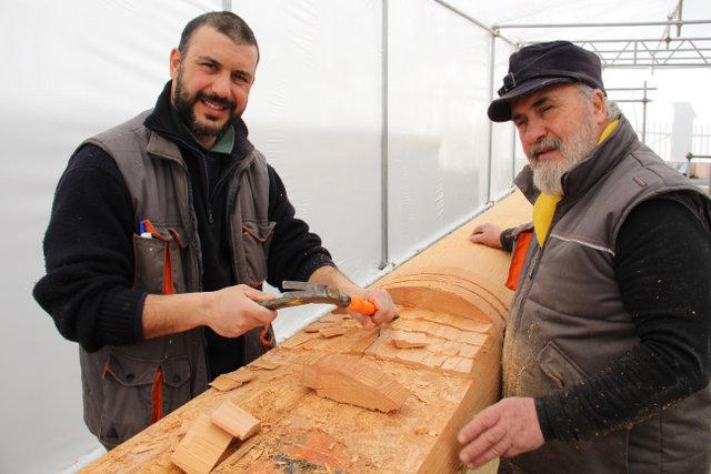 I maestri dascia Andrea e Michele Balistreri Foto Maccione