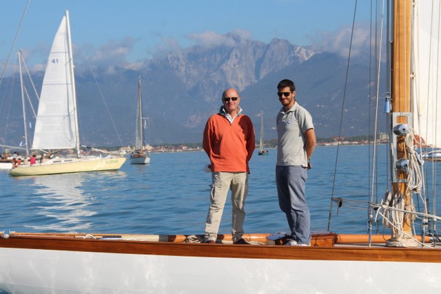 Matteo e Andrea Rossi armatori di Gometra Foto Maccione