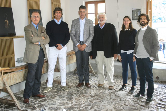 Da sx Molteni Frers Riva Bertorello Nobis Penazzi nella Sciostra
