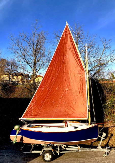 Il catboat Trudy dellAVEV