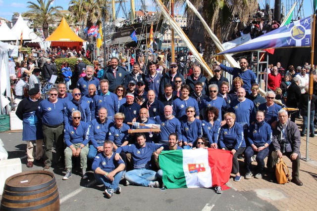 La delegazione AVEV a Sète 2018 Foto Maccione