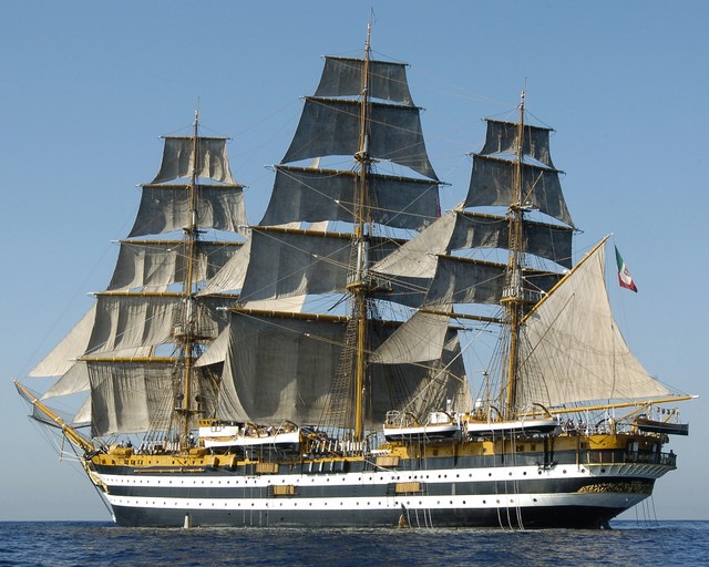 Il veliero Amerigo Vespucci 4