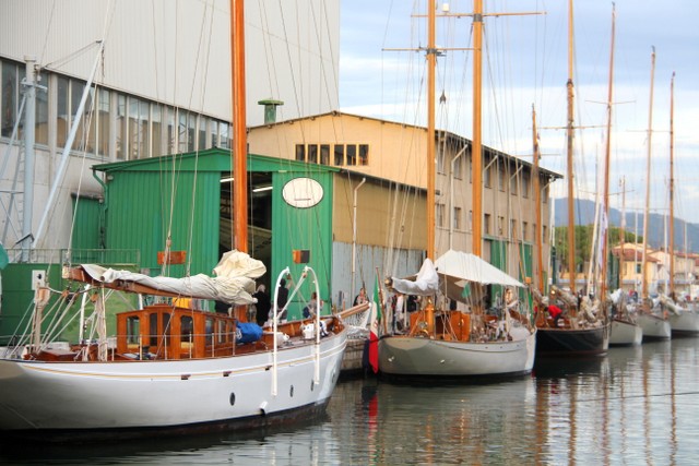 La flotta VSV a Viareggio Foto Maccione