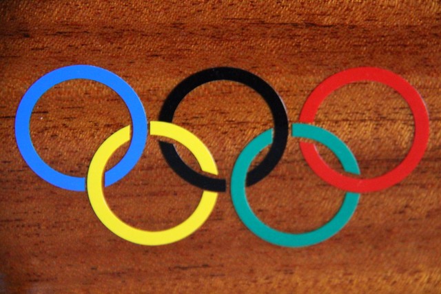 I cerchi olimpici di Venilia Foto Maccione