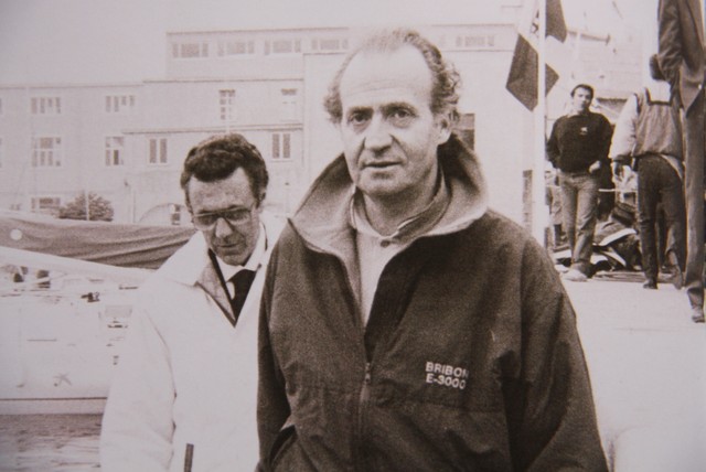 Giovanni Novi con re Juan Carlos