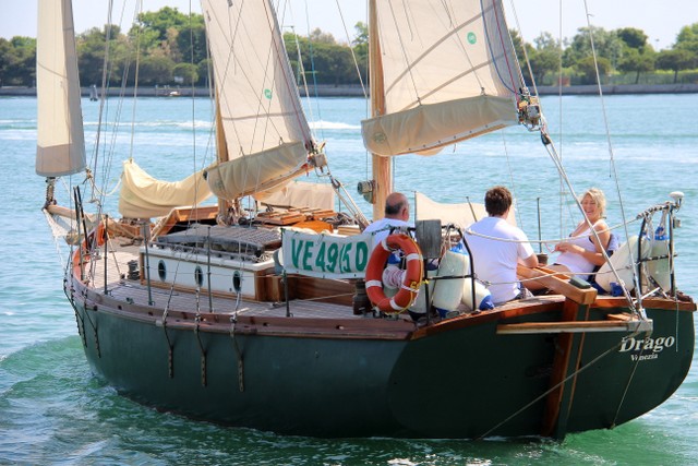 La goletta Drago in navigazione Foto Maccione 2