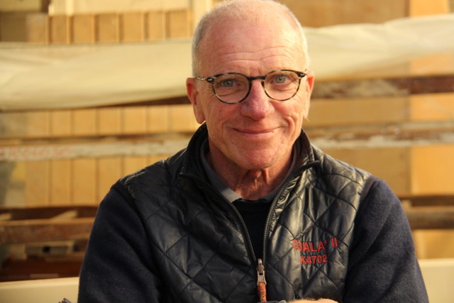 Michele Frova skipper di Ojalà II Foto Maccione