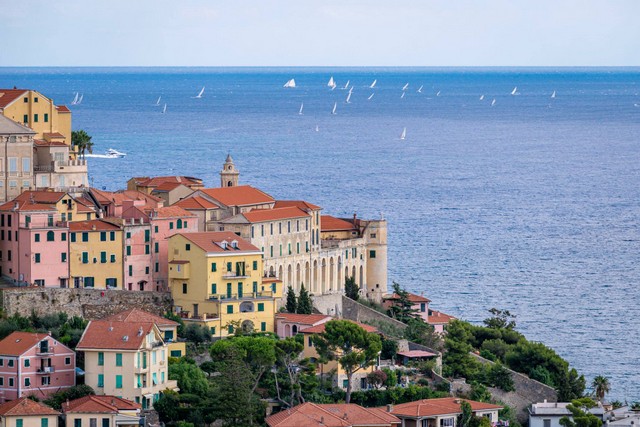La regata vista dal Parasio