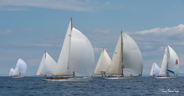 Voscià 1959 in regata Foto J.R.Taylor