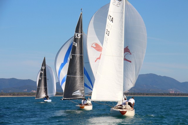 5.50 S.I. in regata Foto Maccione 1