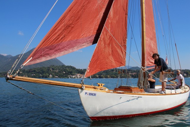 Il cutter Santa Marta 1993 Foto Maccione