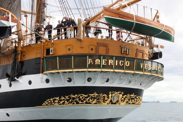 La nave scuola Amerigo Vespucci Foto Maccione