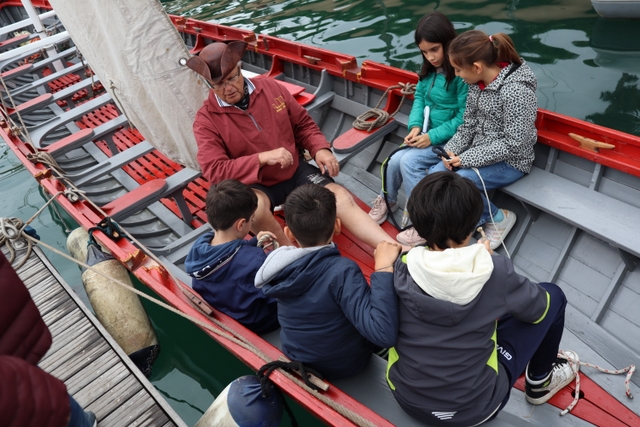 Kinder Boat sulla Yole di Bantry Foto Maccione