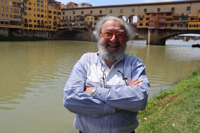 Roberto Giacinti a Firenze Foto Maccione