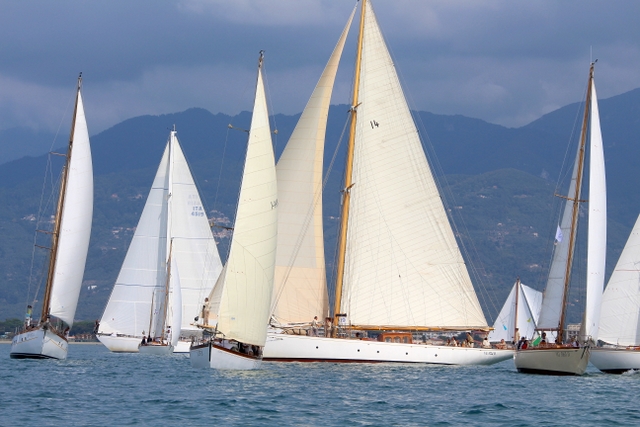 Partenza regata Vele Storiche Foto Maccione