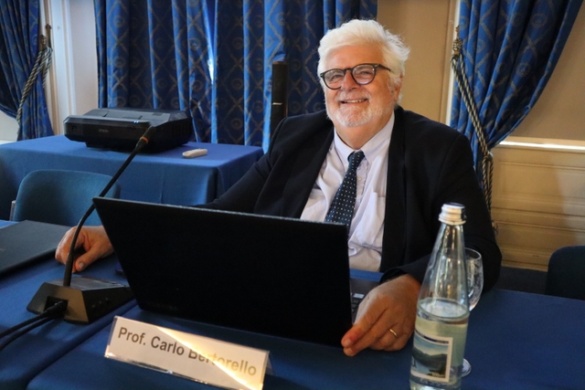 Prof. Carlo Bertorello Foto Maccione