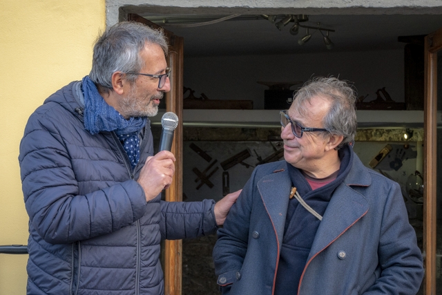 Prof. A. Fini e C. Ricci Foto Obiettivo Spezia