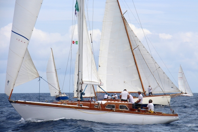 Vele in regata a Capraia Foto Maccione