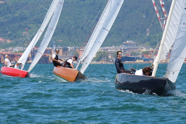 5.5 m S.I. in regata Foto Maccione