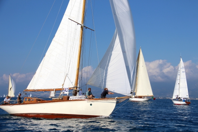 Oenone 1935 in regata VSV Foto Maccione