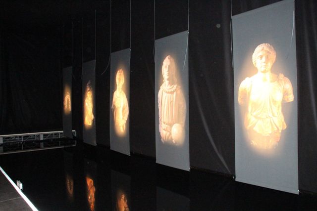 La mostra sulle polene I Volti del Mare Foto Maccione