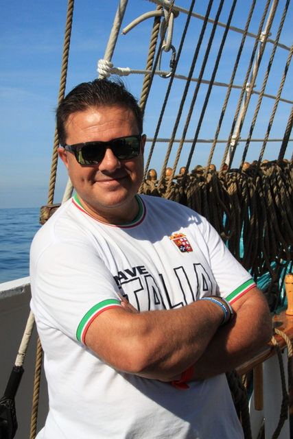 38 - Daniele Chirco, Nostromo di Nave Italia Foto Maccione