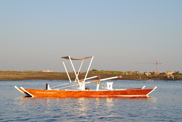 Il pattino in legno di Yachting Network (1)