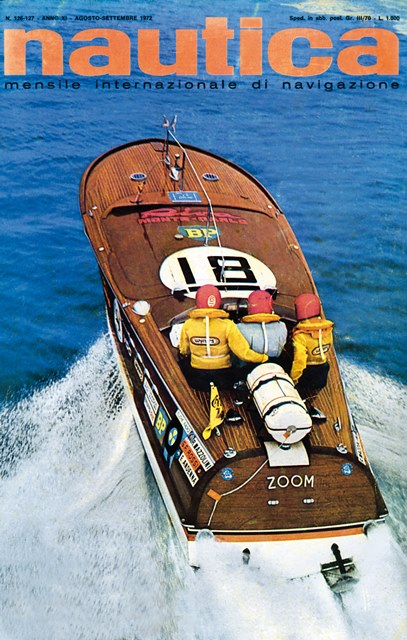 Il Riva Zoom, di classe eass. nel 1972 alla Londra-Montecarlo