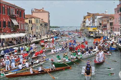 Ingorgo nel Canale di Canaregio