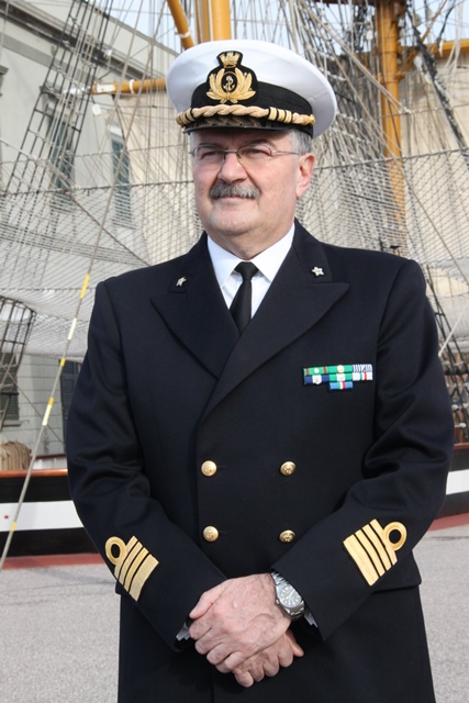 Il Capitano di Vascello Fabio Ceccolini, Presidente del TAN